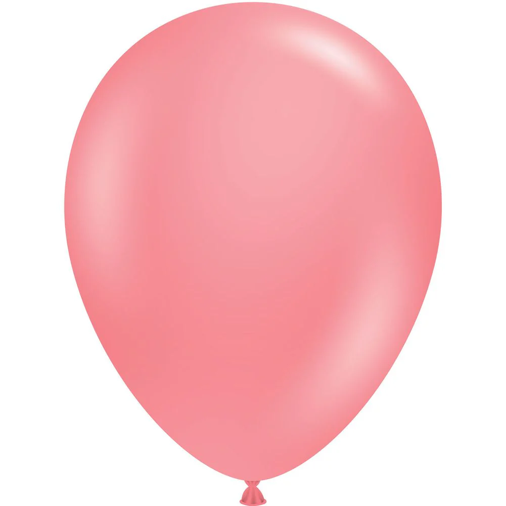 Tuftex 11" Coral Pastel Latex Balloons (100ct)