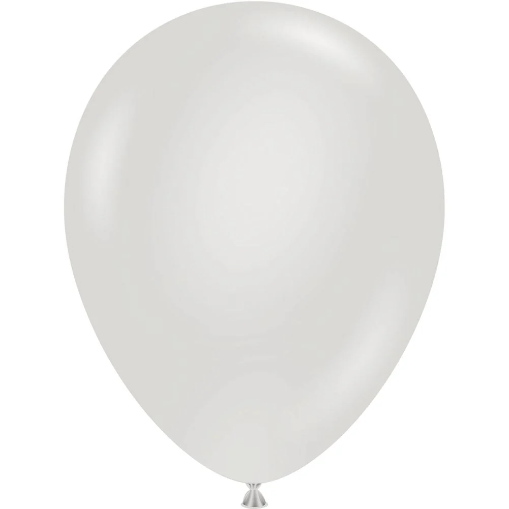 Tuftex 11" Fog Pastel Latex Balloons (100ct)