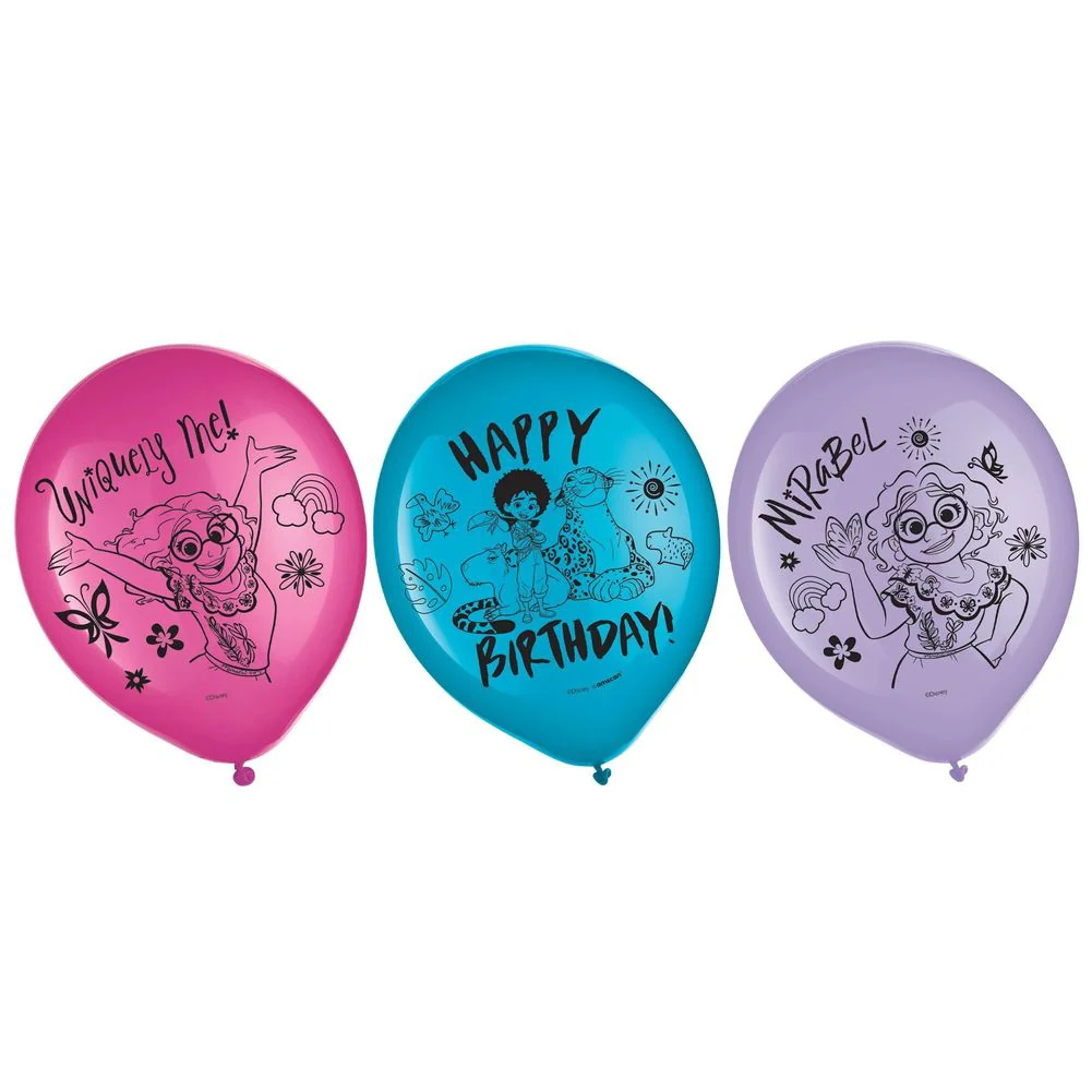 12" Encanto Latex Balloons, 6ct