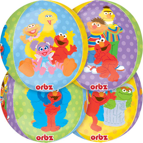 15" Sesame Street Orbz Balloon