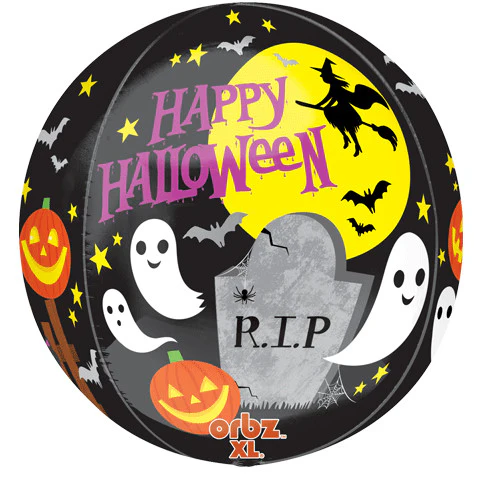 15" SPOOKY SCENE ORBZ