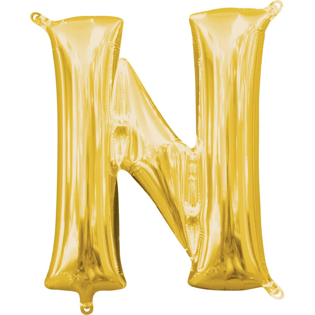 16" LETTER N GOLD