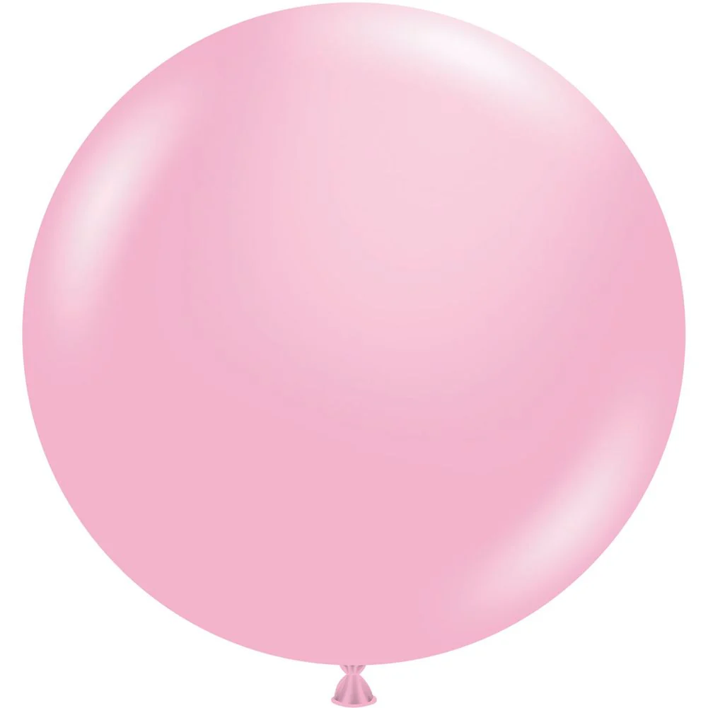 Tuftex 17" Baby Pink Pastel Latex Balloons (50ct)