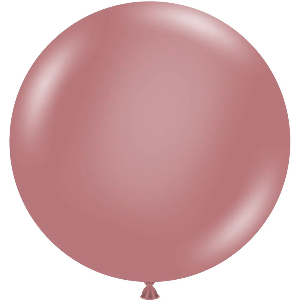 Tuftex 17" Canyon Rose Pastel Latex Balloons (50ct)