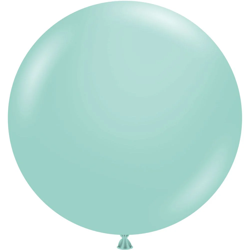 Tuftex 17" Sea Glass Latex Balloons (50ct)