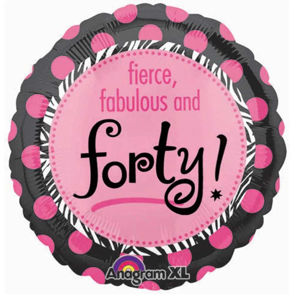 18" Another Year Fabulous 40
