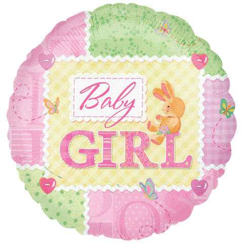 18" Baby Girl Patchwork Vlp