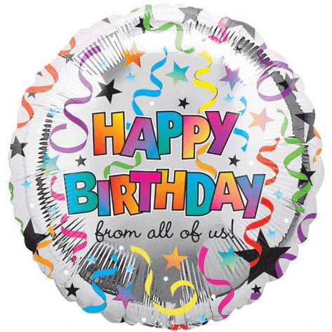 18" Birthday From All Vlp