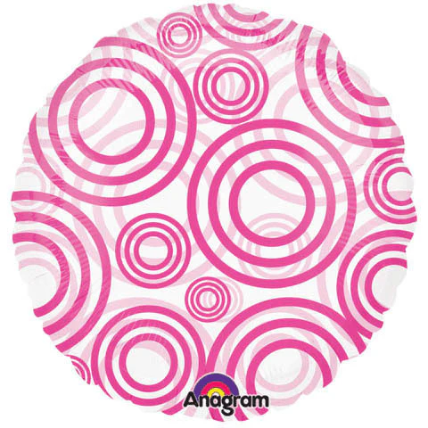 18" Circles Pink Magicolor