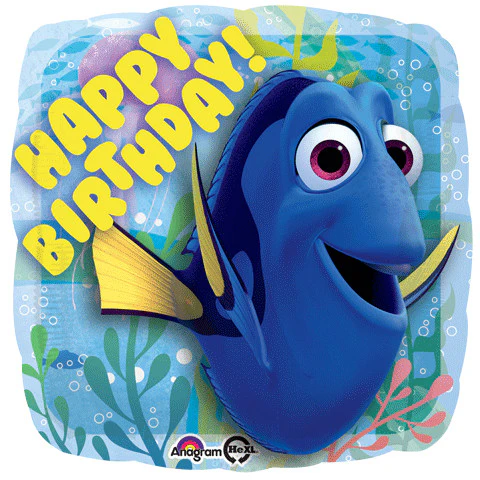 18" FINDING DORY BIRTHDAY HX