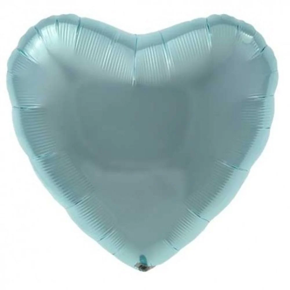 18" Heart Foil Balloon - Teal