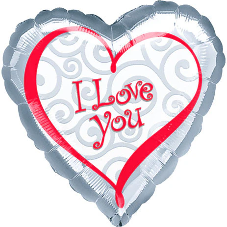18" I Love You New Value Line