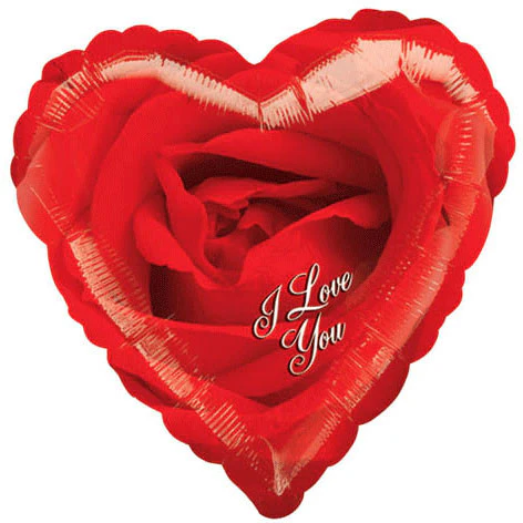 18" I Love You Rose Vlp