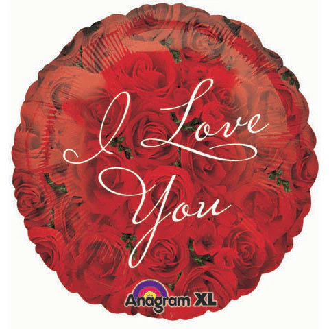 18" I Love You Roses