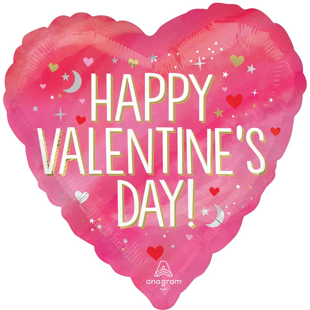 18" Infinitely Valentine's Day Foil Balloon (1ct)