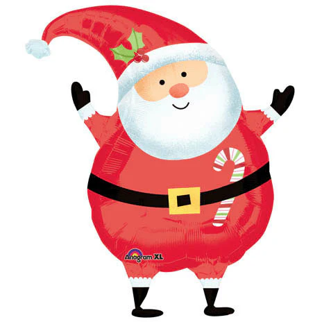 18" Joyful Santa Junior Shape