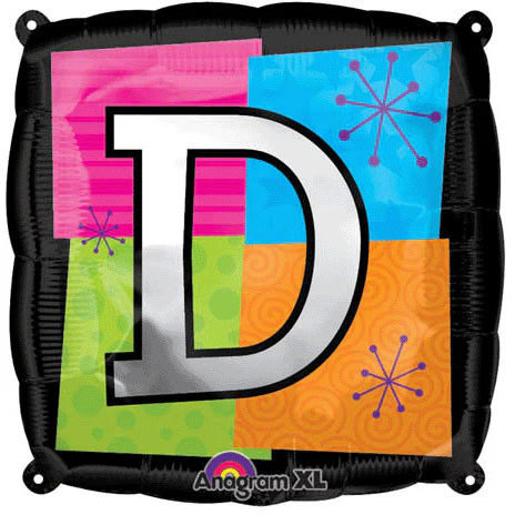 18" Letter D