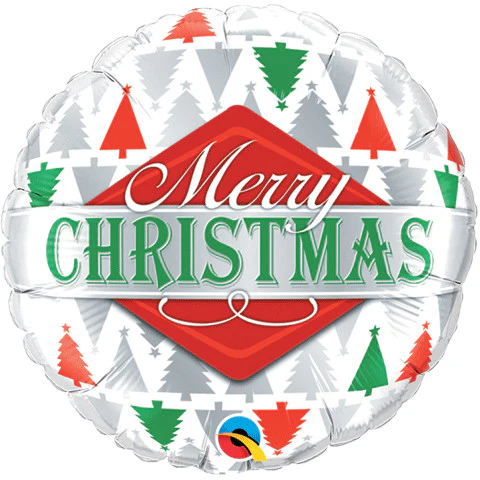 18" MERRY CHRISTMAS TREE PATTERNS