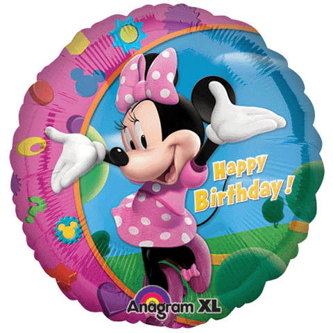 18" Minnie Happy Birthday