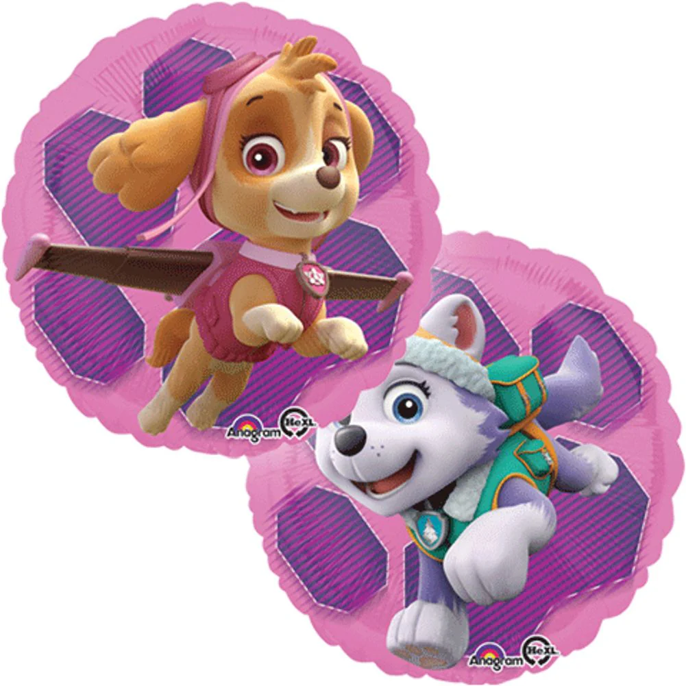 18" Paw Patrol Sky & Everest Foil Balloon (1ct)