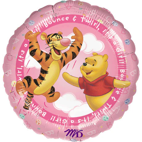 18" Pooh It's A Girl