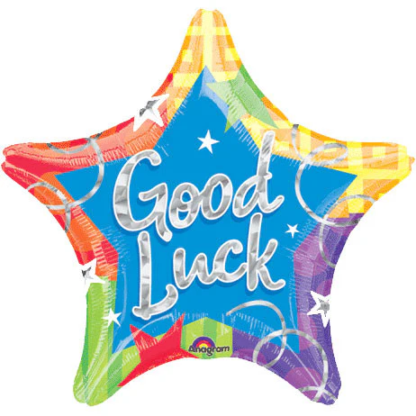 19" Good Luck Blitz Star Prismatic