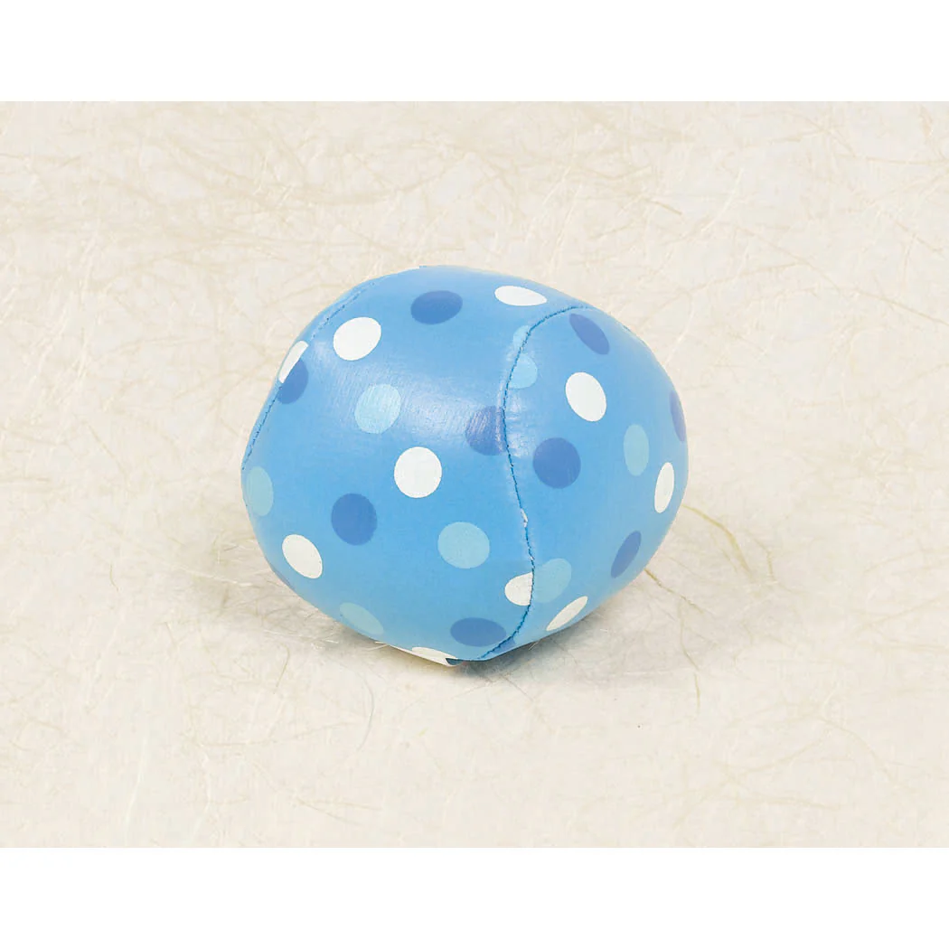 1st Birthday Boy Polka Dot Soft Ball