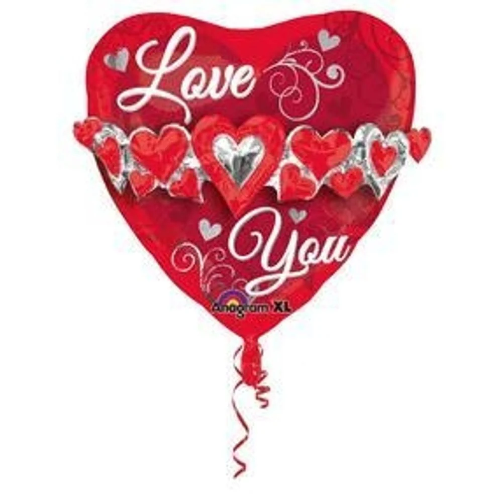 23" Love You Foil Balloon