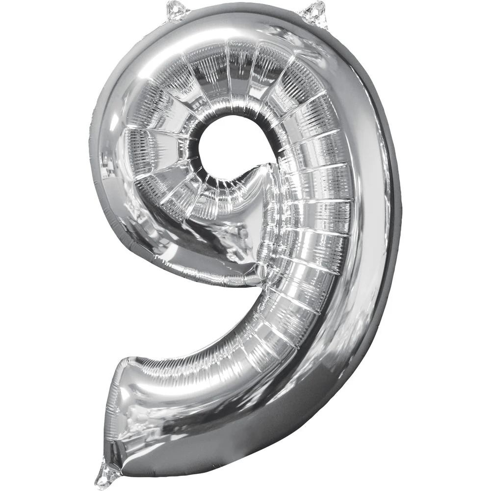 26" NUMBER 9 SILVER