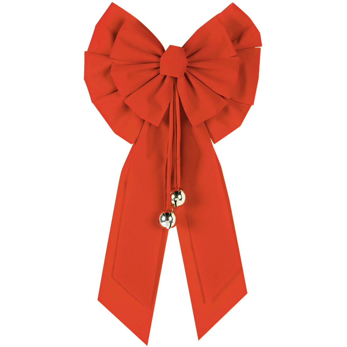 27" Red Bow with Bell