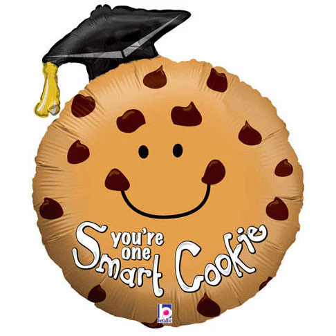 29" Smart Cookie Grad Helium Shape