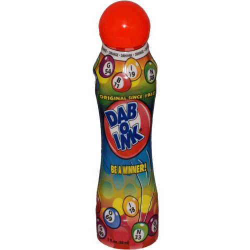 3 oz Bingo Dauber - Orange - Image 2