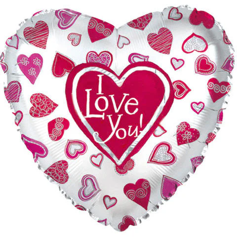 31" I Love You Hearts Of Plenty