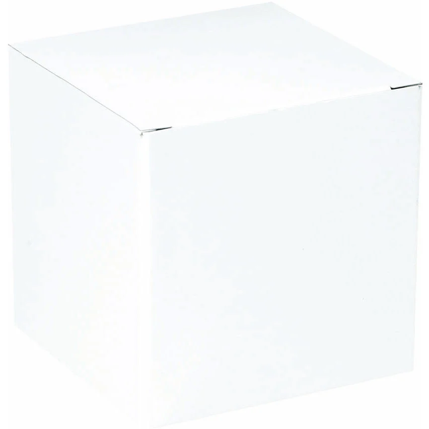 4 Inch White Gift Box