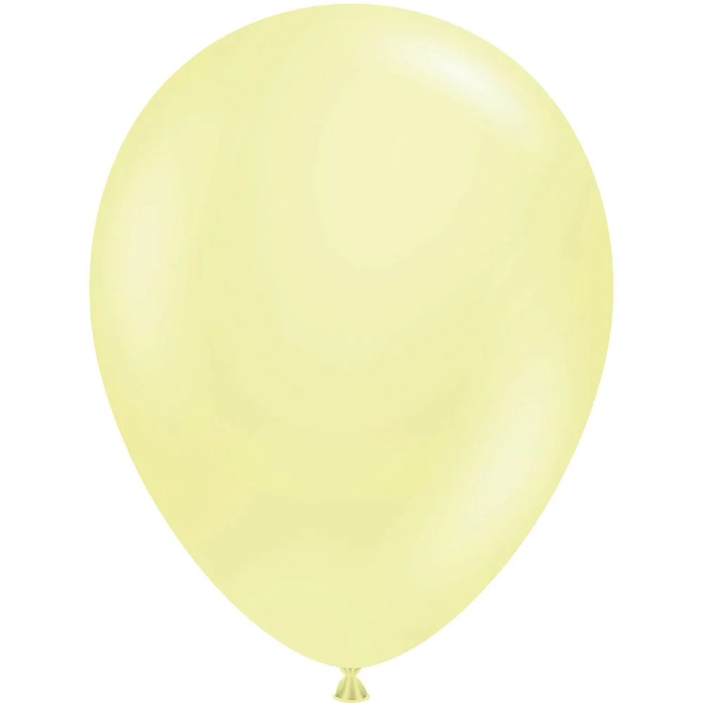 Tuftex 5" Lemonade Latex Balloons (50ct)