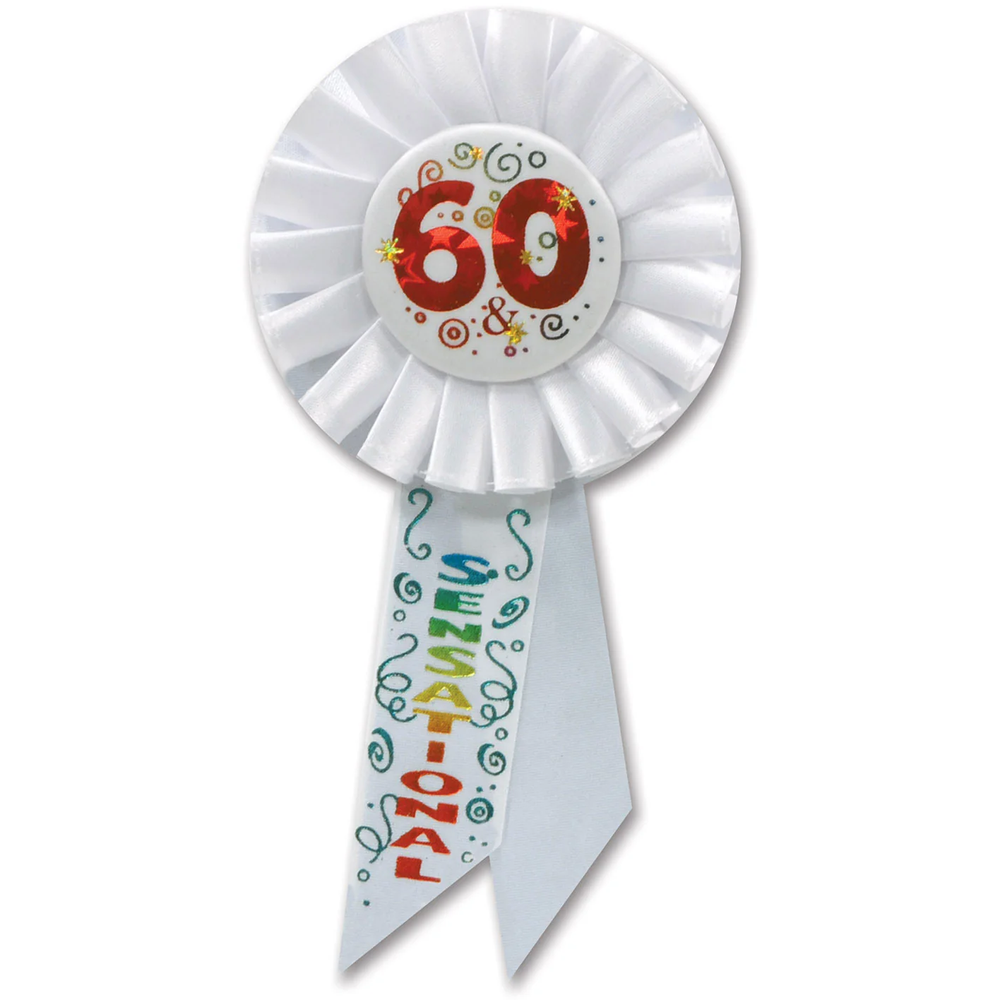 60 & Sensational Rosette