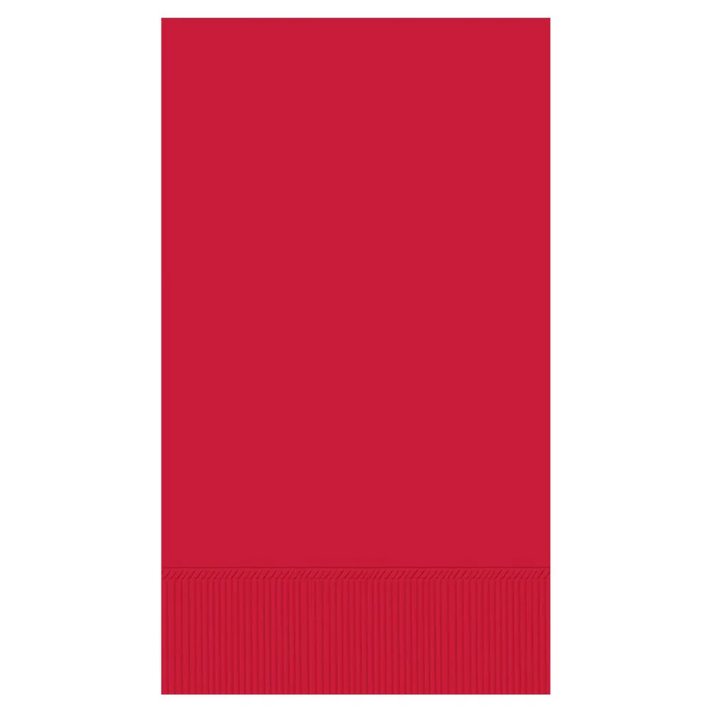 Apple Red Guest Towel Napkins (16ct)