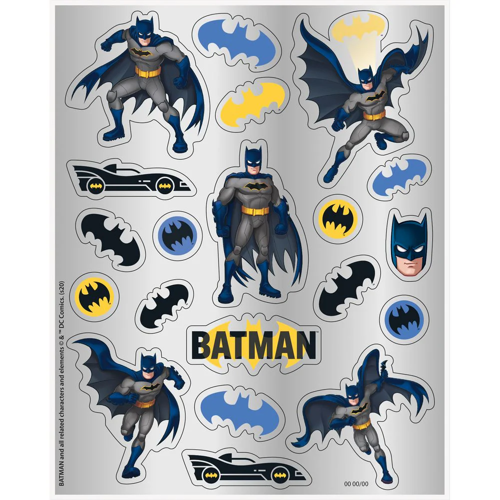 Batman Sticker Sheets (4ct)