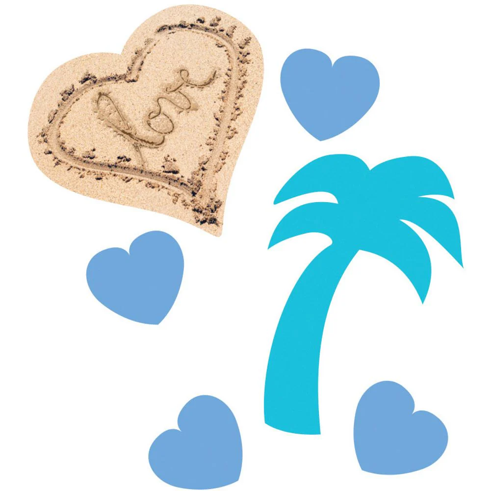 Beach Love Paper Confetti