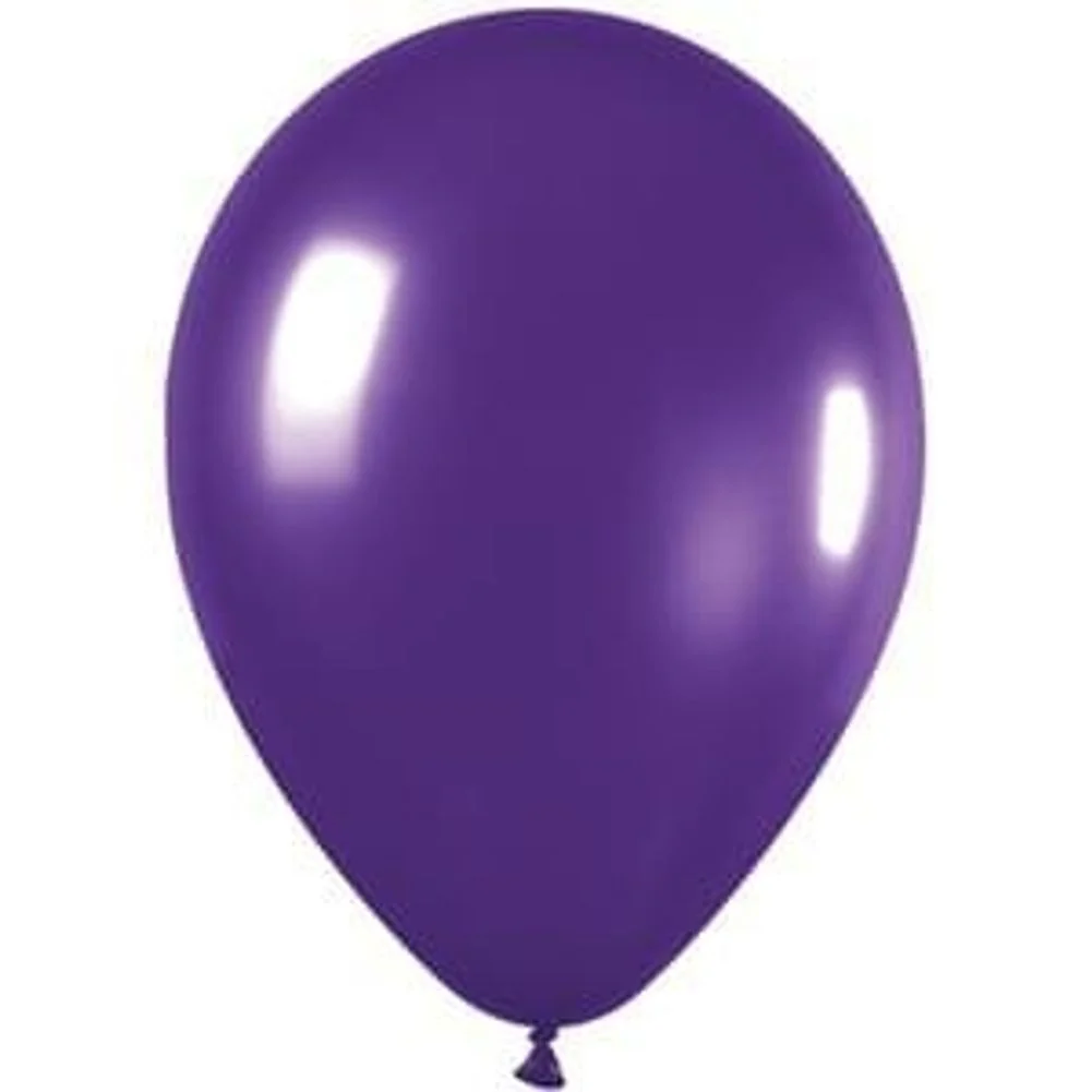 Sempertex 11" Metallic Violet Latex Balloons (100ct)