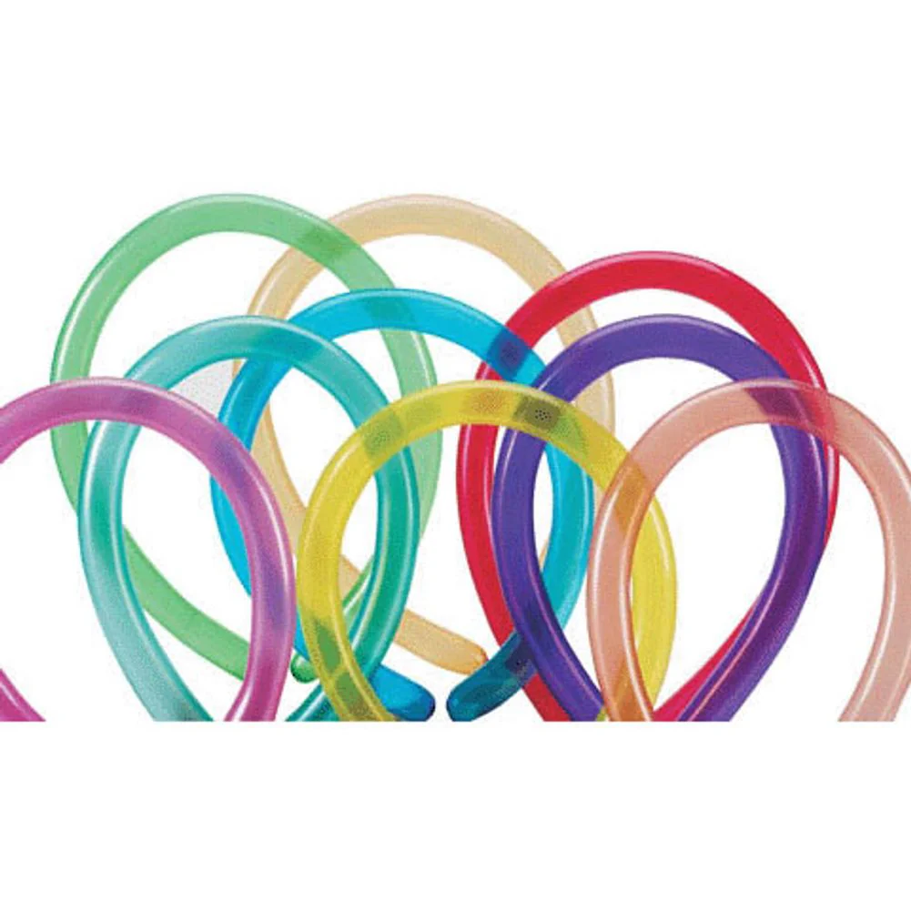 Sempertex 260B Metallic Assortment Tying Balloons Latex Balloons (100ct)