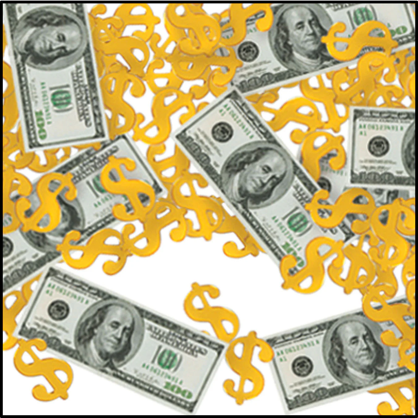 Big Buck Printed Confetti