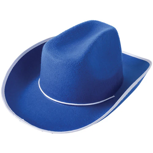 Blue Cowboy Hat