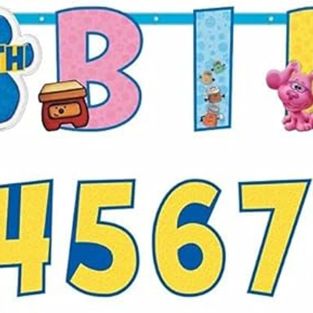 Blues Clues Jumbo Add-An-Age Letter Banner - Image 2