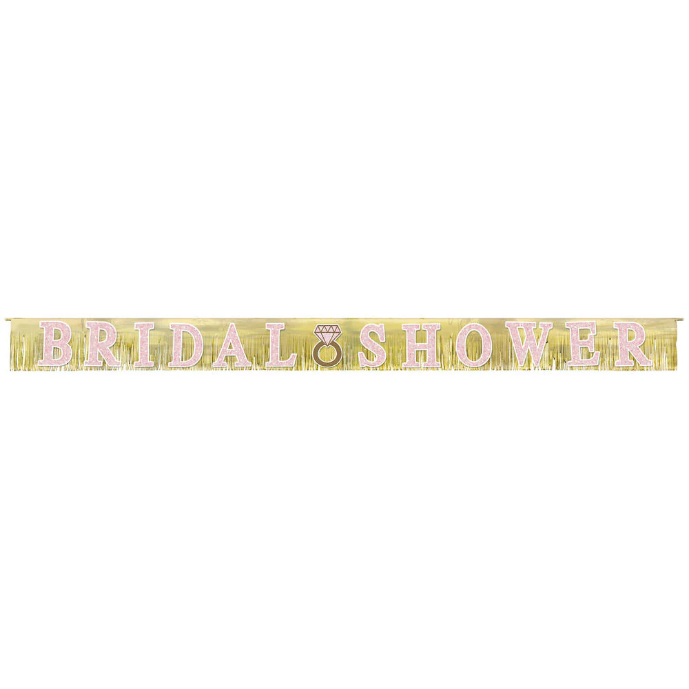 Bridal Shower Giant Fringed Banner