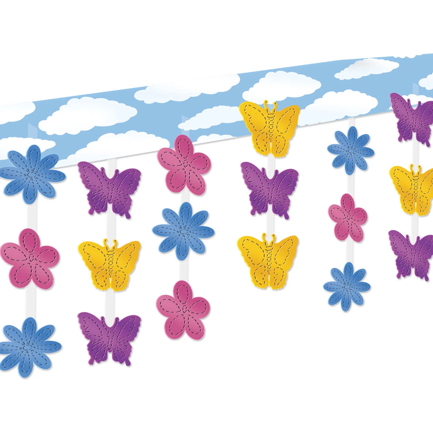 Butterfly & Flower Ceiling Décor