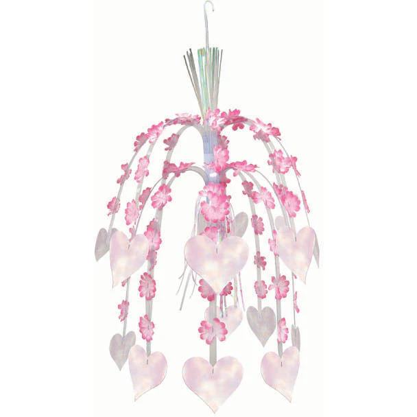 Cascade Hanging Flower Petal Centerpiece
