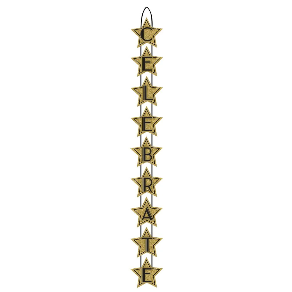 Celebrate Deluxe Vertical Sign
