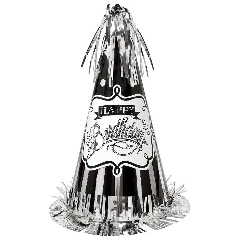 Chalkboard Birthday Party Hat