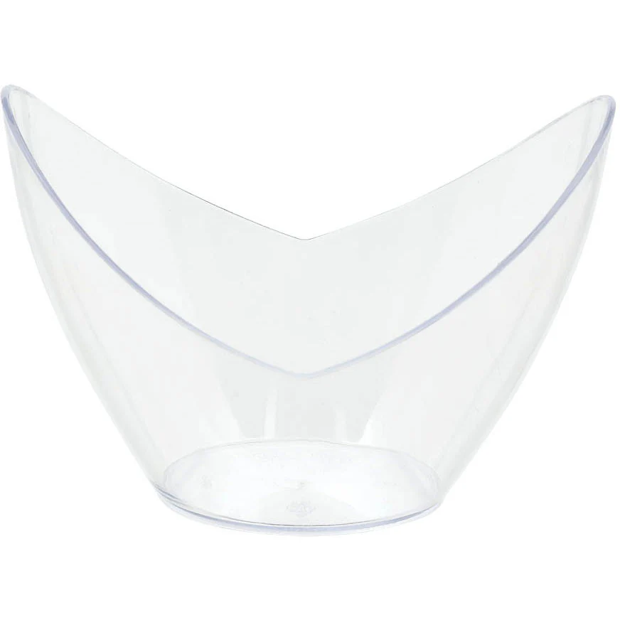 Clear Oval Mini Dish
